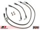 Z1 Motorsports Nissan 350Z (03-09) / Infiniti G35 (03-08) Stainless Steel Brake Lines - Base/Brembo/Akebono