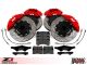 Z1 Motorsports Nissan 370Z (09-20) / Infiniti G37 (08-13) & Q60 (14-15) Track Big Brake Kit (Front & Rear)