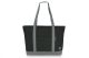 Tomei Zip Tote Bag - Black