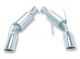 Borla Ford Mustang GT 4.6L V8 (05-09) & Shelby GT500 5.4L SC V8 (07-09) S-Type Axle-Back Exhaust- Single Round Rolled Angle-Cut Tips