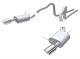 Borla Ford Mustang Coupe/Convertible 3.7L V6 (11-14) S-Type Cat-Back Exhaust- Single 4.5