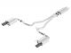 Borla Ford Mustang GT/GT Convertible 5.0L (15-17) Touring Cat-Back Exhaust- single 4