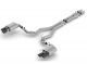 Borla Ford Mustang GT/GT Convertible 5.0L (18+) S-Type Cat-Back Exhaust w/Valves- Black Chrome Quad Tips