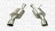 CORSA Performance Ford Mustang GT 4.6L V8 & Shelby GT500 5.4L V8 (05-10) Xtreme Axle-Back Exhaust- Single 4