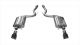 CORSA Performance Ford Mustang GT Coupe 5.0L V8 (15-16) Touring Axle-Back Exhaust- Single 4.5