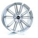 Bola B23 20x8.5 5H PCD ET38-45 Wheels- Silver Polished Face (76mm Centre Bore)