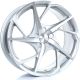Bola B18 19x8.5 5H PCD ET25-45 Wheels- Silver Polished Face (76mm Centre Bore)