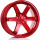Bola B1 19x8.5 5H PCD ET30-45 Wheels- Candy Red (76mm Centre Bore)