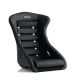 Bride Histrix High-Grade Black Leather Seat- Super Aramid Black Shell