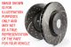 EBC Lexus IS200 2.0L (99-05), IS300 3.0L (01-05), GS300 3.0L (98-05) & GS430 4.3L (00-05) Rear EBC GD Series Drilled/Slotted Discs (Pair)