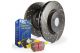 EBC Lexus IS250 2.5L (05-13) Front EBC Yellowstuff Brake Pads and GD Drilled/Slotted Disc Kit
