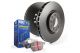 EBC VW Golf MK4 2.0L GTI (98-03) Front EBC Ultimax Brake Pads and OE Replacement Disc Kit