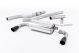 Milltek Sport BMW 4 Series F32 428i Coupe (Manual, without tow bar and N20 Engine Only) (14-17) Cat-Back Exhaust- Non-Resonated- Cerakote Black Tips