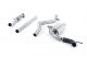Milltek Sport Renault Megane Renaultsport 250/265 (incl Cup) (10-17) Cat-Back Exhaust- Non-Resonated- Uses OE Tips