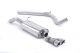 Milltek Sport Audi A1 S Line (10-17) & VW Polo GTI (DSG) (10-17) Cat-Back Exhaust- Non-Resonated- Polished Tips
