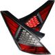 ANZO Nissan 350z (03-05) LED Rear Lights- Black