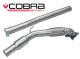 Cobra Sport Audi A3 (8P) 2.0L TFSI 2WD (04-12) Front Pipe & Sports Cat Section (200 Cell)