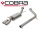 Cobra Sport Audi A1 1.4L TFSI (10-18) Non-Resonated Cat-Back Exhaust