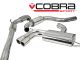 Cobra Sport Audi A3 (8P) 2.0L TFSI 2WD 5DR Sportback (04-12) Resonated Turbo-Back Exhaust with Sports Cat