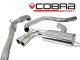 Cobra Sport Audi A3 (8P, 3DR) 2.0L TFSI 2WD (04-12) Non-Resonated Turbo-Back Exhaust with Sports Cat