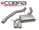 Cobra Sport Audi A3 (8P, 5DR) 3.2L V6 Quattro (03-12) Non-Resonated Cat-Back Exhaust