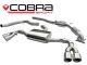 Cobra Sport Audi TT 2WD 1.8/2.0L TFSI (07-11) Turbo-Back Exhaust with Sports Cat