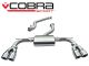 Cobra Sport Audi S3 (8P, 3DR) Quattro (13-17) Non-Resonated Non-Valved Cat-Back Exhaust
