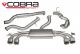 Cobra Sport Audi TTS 2.0L TFSI Coupe (15+) Non-Resonated Valved Turbo-Back Exhaust with Sports Cat