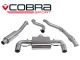 Cobra Sport BMW M135i (F20 & F21 - 2012-16) Cat Back System (Resonated)