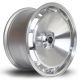 Rota D154 16x8 4x108 ET20 Wheel- Silver with Polished Face