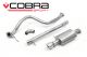 Cobra Sport Ford Fiesta MK8 1.0T EcoBoost ST Line (17+) Non-Resonated Cat-Back Exhaust