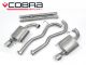 Cobra Sport Ford Mustang GT Fastback 5.0L V8 (15-18) Cat-Back Exhaust- H-Pipe, Centre & Rear Boxes