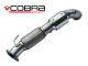 Cobra Sport Ford Focus ST 250 (Mk3) (12-18) Front Pipe/Sports Cat (200 Cell)