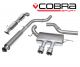 Cobra Sport Ford Focus ST 250 (Mk3) (12-18) Resonated Turbo-Back Exhaust with Sports Cat
