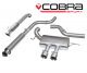 Cobra Sport Ford Focus ST 250 (Mk3) (12-18) Resonated Turbo-Back Exhaust with De-Cat