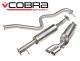 Cobra Sport Ford Fiesta Zetec S (Mk7) 1.0T EcoBoost (13+) Resonated Cat-Back Exhaust
