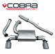 Cobra Sport Ford Focus RS (Mk3) (15-18) Resonated Non-Valved Cat-Back Exhaust