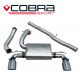Cobra Sport Ford Focus RS (Mk3) (15-18) Non Resonated Non-Valved Cat-Back Exhaust
