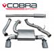 Cobra Sport Ford Focus RS (Mk3) (15-18) Resonated Non-Valved Turbo-Back Exhaust with De-Cat