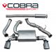 Cobra Sport Ford Focus RS (Mk3) (15-18) Resonated Valved Turbo-Back Exhaust with Sports Cat