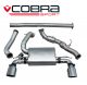 Cobra Sport Ford Focus RS (Mk3) (15-18) Non-Resonated Valved Turbo-Back Exhaust with Sports Cat