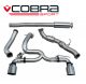 Cobra Sport Ford Focus RS (Mk3) (15-18) Valved Turbo-Back Venom Exhaust with Sports Cat