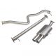 Cobra Sport Ford Fiesta Zetec S (Mk7) 1.0T EcoBoost (13+) Non-Resonated Cat-Back Exhaust- Only fits ST panel