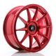 JR Wheels JR11 18x7.5 ET40 5x112/114.3- Platinum Red