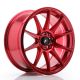 JR Wheels JR11 18x8.5 ET40 5x112/114.3- Platinum Red