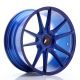 JR Wheels JR21 18x8.5 ET20-40 Custom PCD- Platinum Blue