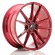 JR Wheels JR21 19x8.5 ET20-43 5H Custom PCD- Platinum Red