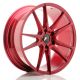 JR Wheels JR21 20x8.5 ET20-40 5H Custom PCD- Platinum Red