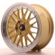 JR Wheels JR23 18x8.5 ET25-48 5H Custom PCD- Gold w/Machined Lip
