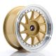 JR Wheels JR26 17x8 ET20-35 Custom PCD- Gold w/Machined Lip